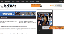 Desktop Screenshot of michaeljacksonsmuseum.com
